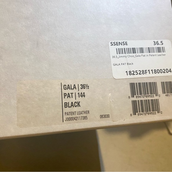 Jimmy Choo Gala Flats IT 36.5 - Picture 7 of 7